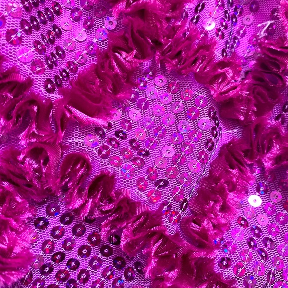 Purple/ Black Ballet Performance Leotard - Picture 3 of 5